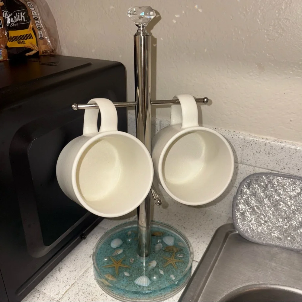 Versatile Mug Tree / Jewelry Organizer Stand by FONMY